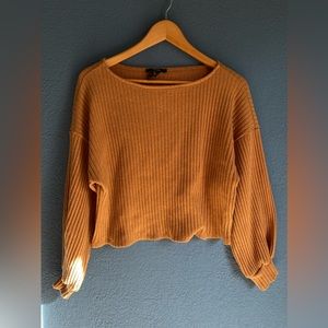 Crop top sweater